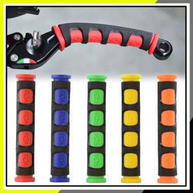 Karet Handle Stang Motor Rem Jari Universal Orange