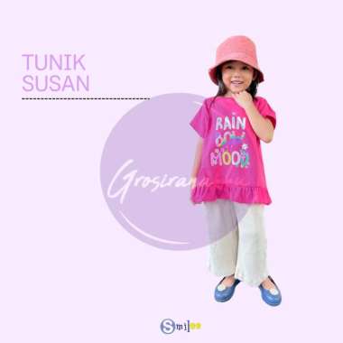 Tunik Anak Smilee Susan Warna Fanta 1-5Tahun 1 tahun