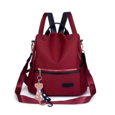 TAS RANSEL WANITA / TAS RANSEL WANITA ANTI MALING / TFW 148 MAROON