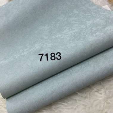 WALLPAPER DINDING POLOS BIRU BERTEKSTUR MINIMALIS
