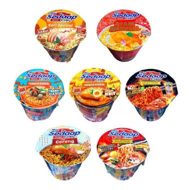MIE SEDAAP CUP Mie Instant Sedaap Cup Pop Mie Mi Sedap Cup Pop Mi KOREA SPICY CHICKEN