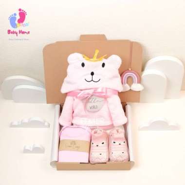 Blanket Series Hampers Bayi Newborn Baby Gift Set Blanket Pink