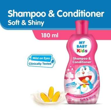 My Baby Kids Shampoo & Conditioner - Shampoo Bayi Blue 180ml