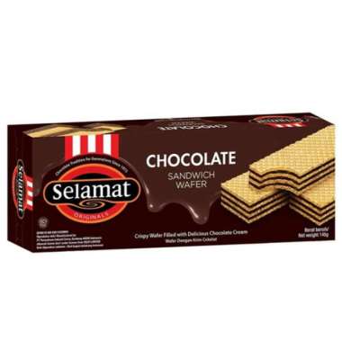 Selamat Wafer Chocolate Cream 145gr