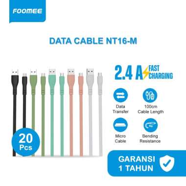 FOOMEE Data Cable Micro 20pcs NT16-M (20)