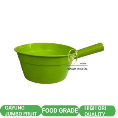 Gayung Mandi Jumbo 2 Liter Water Scooper / Gayung Plastik Perlengkap Hijau