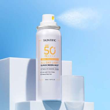 SKINTIFIC ALL DAY LIGHT SUNSCREEN MIST