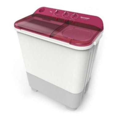 Mesin Cuci Twin Tub 7 kg Sharp ES-T75NT 2 tabung 7 kg EST75NT Kargo
