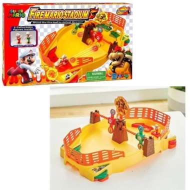 Arcade Super Mario Bros Shooting Fire Mario Stadium Table Top Game