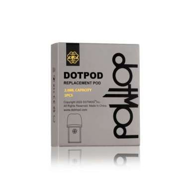 SATUAN Cartridge Dotpod Nano 0.6 Ohm Replacement Pod Catridge Dotmod v2