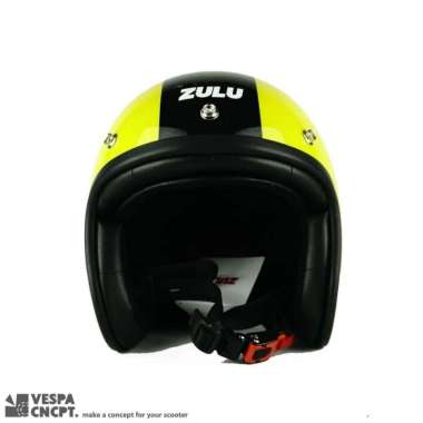 Helm Helmet Zulu Viper Yellow Rubber L