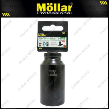 MOLLAR B13660 Deep Impact Socket 30 mm Mata Shock Panjang 1/2" Wrench