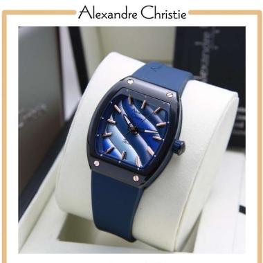 Jam Tangan Wanita ALEXANDRE CHRISTIE Original AC 5001 LH BLUE BLACK