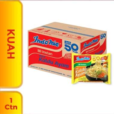 Indomie Mie Kuah Rasa Kaldu Ayam 1 Dus 40 Pcs