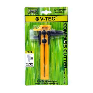 circle compass rotary cutter alat potong lingkaran bulat kertas *ak05 Multicolor