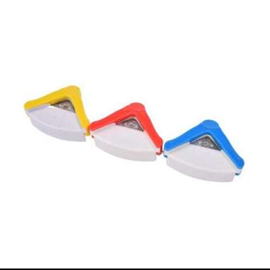 pemotong sudut kertas mini corner rounder portable Multicolor