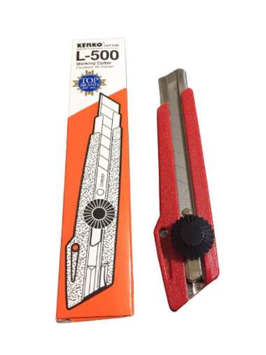 cutter l-500 kenko / cutter ukuran besar / cutter kenko Multicolor