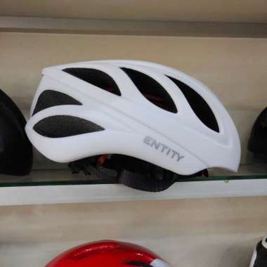 Jual Helm Helmet Road bike Entity RH15 Hitam Putih Size M dan L