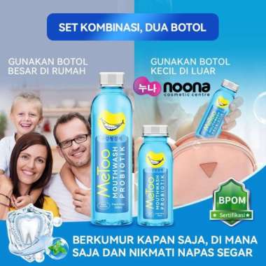 METOO MOUTHWASH PROBIOTIK FRESH MINT 100 ML & 250ML 250 ml