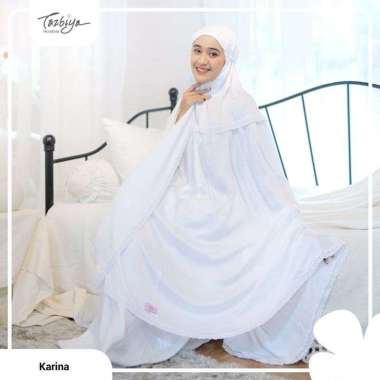 Mukena Tazbiya Karina White Original by Tazbiya Karina white