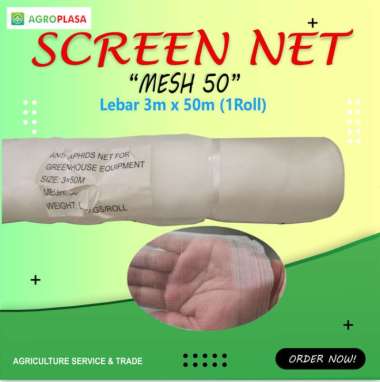 screen net mesh 50 lebar 3m insect net Multicolor