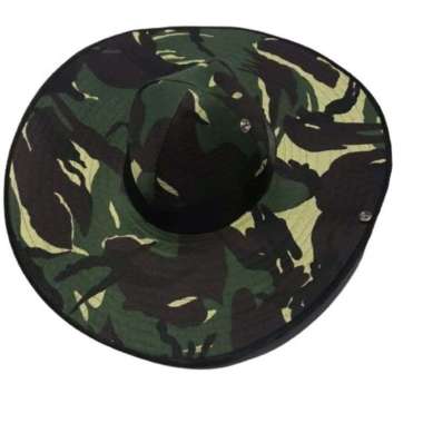 Topi petani lebar topi mexico Loreng