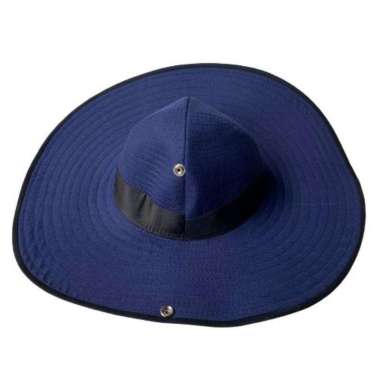 Topi petani lebar topi mexico Navy