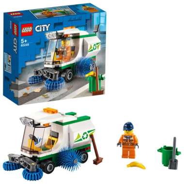 LEGO City - 60249 Street Sweeper Set Building Kid Toy Garbage Truck Car Motorcar Toys Cars Mainan Ba