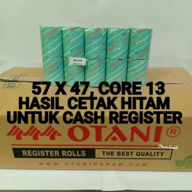 thermal paper kertas struk 57x47,merk otani Multicolor