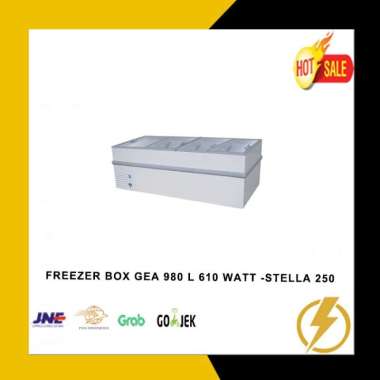 Freezer Box Gea 980 Liter - 610 Watt - Stella 250 Multicolor