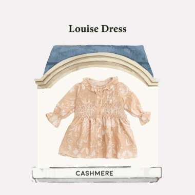 Harlowday New Louise Dress For Kids Dres Anak Perempuan S Cashmere