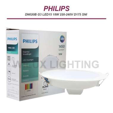PHILIPS Downlight DN020B G3 LED15 18W - 7 Inch KUNING