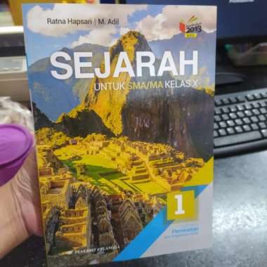 Buku Sejarah Sma/Ma Kelas 10 Peminatan K13 Erlangga