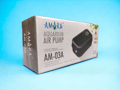 AMARA AM03A AM 03 A AERATOR AIRATOR 1 LUBANG MESIN GELEMBUNG UDARA AQUARIUM MESIN SAJA