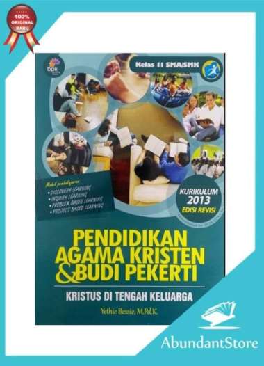 Buku Pedidikan Agama Kristen Pak & Budi Pekerti Edisi Revisi Kelas 11