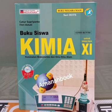 Buku Kimia Sma Kelas 11 Peminatan K13 Mediatama
