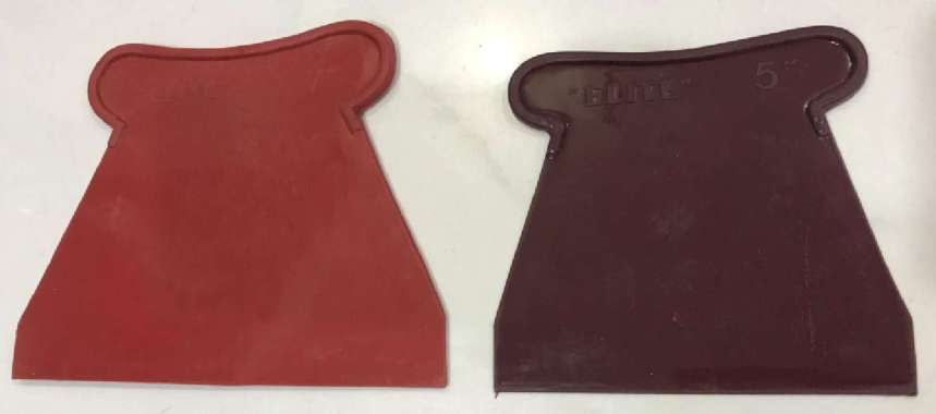 Skrap plastik 7" dan 5"