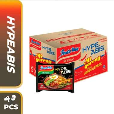 Indomie Mie Instan Goreng Ayam Geprek 1 Dus 40pc
