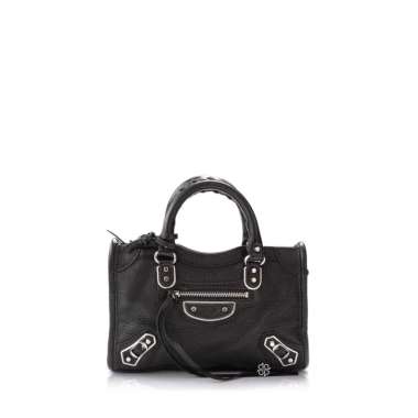 Balenciaga Nano City Edge Black SHW