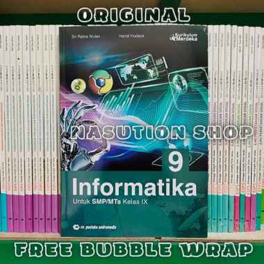 Buku Informatika Kelas 9 / 3 Smp Kurikulum Merdeka Pustaka Andromedia