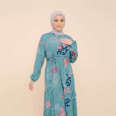 ZM Zaskia Mecca - Welda Pine Gamis - Romansa Khatulistiwa - Raflesia Multicolor