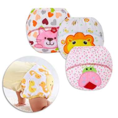 Popok Kain Bayi P79 Bisa Cuci Ulang Celana Training Pants Anak Cloth Diaper Klodi Popok Anak Bayi KU