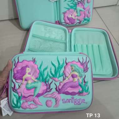 tempat pensil smiggle kotak pensil anak hard case pencil case cewek Multicolor