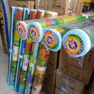 bigiva tikar gulung spons tebal / tikar gulung spons tebal / karpet evamat tebal