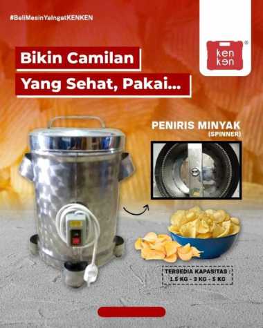 Mesin Penyaring Minyak 5kg Peniris Minyak 5 kg Mesin Spinner