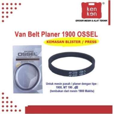 OSSEL Karet Van Belt Planner Planer Van Belt Mesin Planner Planer Ven Belt Mesin Pasah Fan Belt Mesi