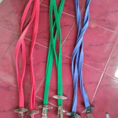 tali kendali kuda pacu lis rein Multicolor