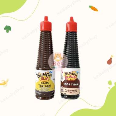 Bumbu Bunda Saos Tiram Saus Teriyaki / Bumbu MPASI Bayi Anak Saus Teriyaki