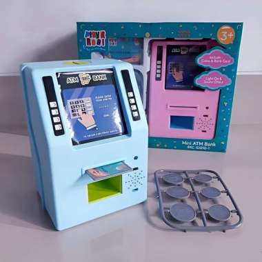 mainan pom bensin mini edukasi nyala lampu suara simulasi spbu anak