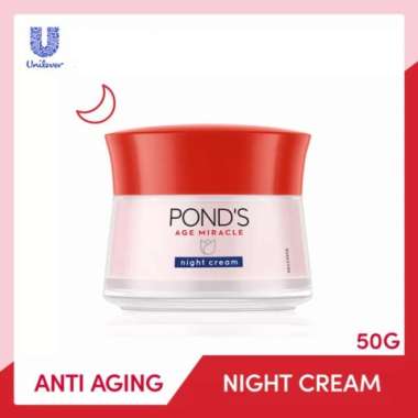 Pond'S Age Miracle Night Cream 50 Gr Ponds Age Miracle Night Cream 50